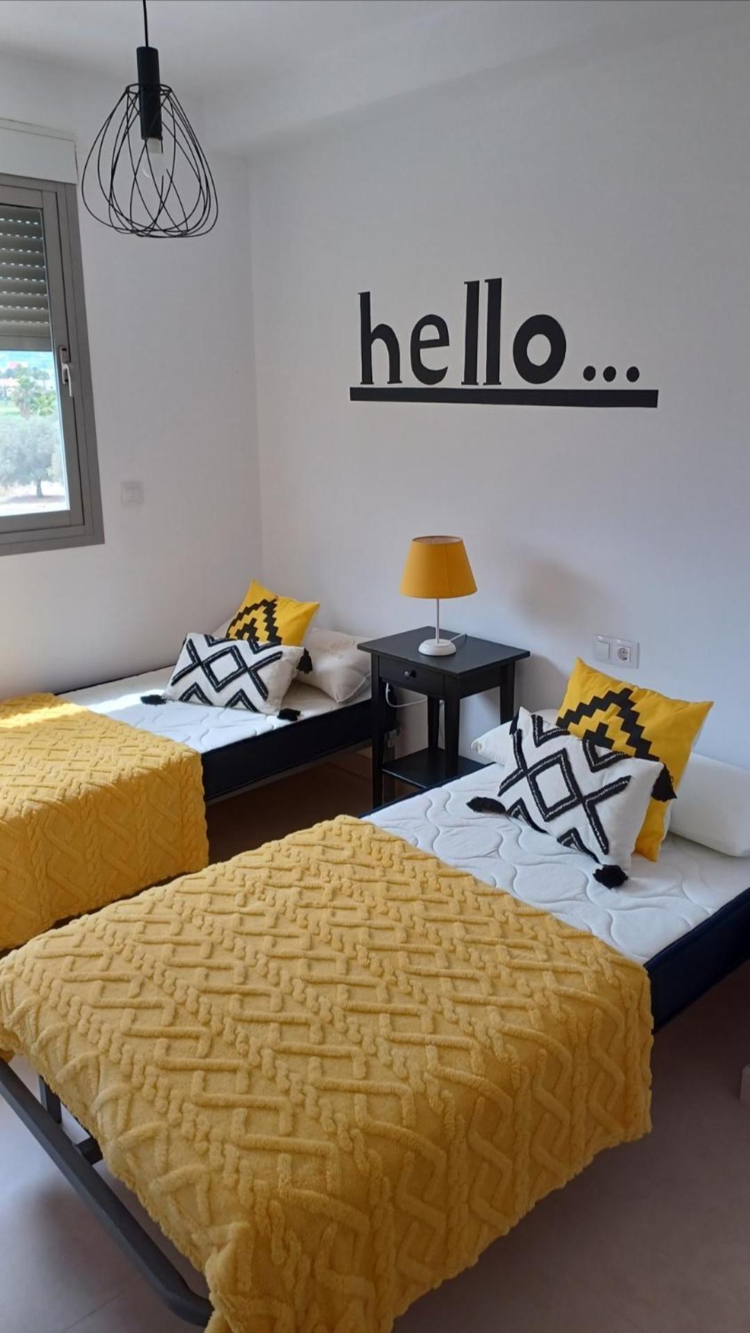 Apartamento Paz Con Terraza Y Vistas Al Mar Oliva Pokoj fotografie